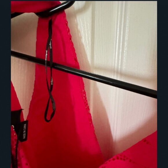 NWT Desigual 1970s Inspired Floral Lace V-Neck Mini Dress - Picture 14 of 14